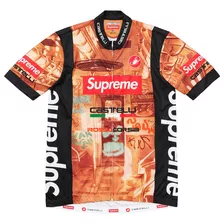 Playera Supreme Castelli Cycling Jersey Box Logo Original