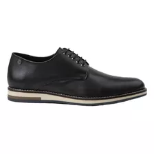 Zapato Derby Plain Toe Ringo Ryker 01 De Cuero Cuero Negro Diseño Liso 43 Ar Para Adultos - Hombre