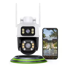 Câmera De Segurança Wi-fi Smart Camera A28b Dupla 3mp Icsee