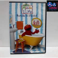 Dvd - O Mundo Do Elmo: Diversão Em Família! Vila Sesamo