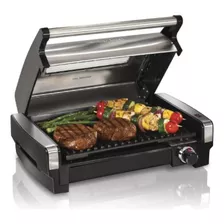 Hamilton Beach Electric Indoor Searing Grill Con Ventana De 