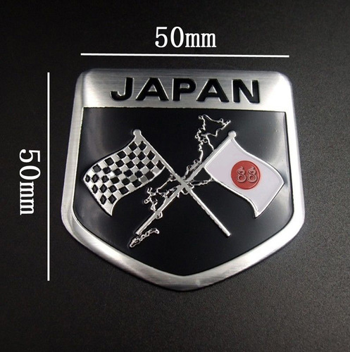 2 Emblema Japan Nissan Nismo Honda Si Ser Mugen Toyota Japon Foto 3