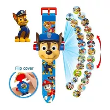 Reloj Infantil Paw Patrol Digital Y Poyector Imágenes