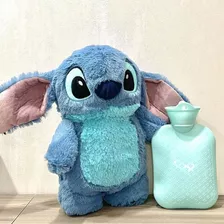 Stitch De Felpa Con Bolsa Para Agua Caliente