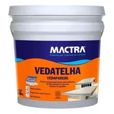 Tinta Impermeabilizante Veda Telha E Paredes Mactra 3,6kg Telhado Amianto E Fibrocimento Seladora Impermeável Parede Externa