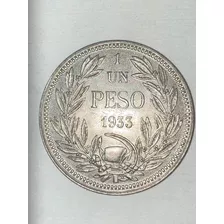 100 Monedas De $1 (un Peso) Chilenas, Todas Año 1933