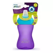 Vaso Antiderrame My Grippy Philips Avent 300ml Violeta 9m+ Scf802/02