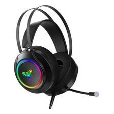 Auriculares Gamer Con Micrófono Y Luz Led Usb Naxido