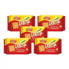 Biscoito Delicita Cristal - Kit 5 Pacotes- Vitarella