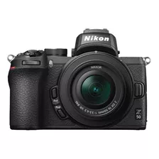  Nikon Kit Z 50 + Lente 16-50mm Vr Sin Espejo Color Negro