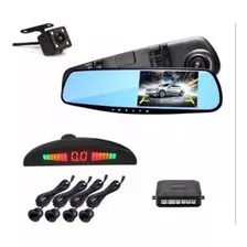 Dupla Sensor Retroceso + Retrovisor Camara Fiat Bravo