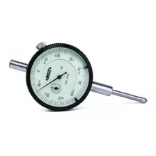 Comparador Insize 2308-10fa Dial 58mm R.0-10mm S/oreja Lec.0