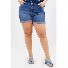 Shorts Jeans Feminino Plus Size Program 226189