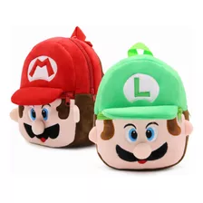 Paquete De 2 Mochilas Animadas De Mario Kids