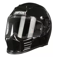 Casco De Moto Simpson Speed Negro