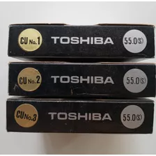  Toshiba Filtros 55 Mm Cu 1, 2, Y 3 Con Estuche Y Caja Orig.