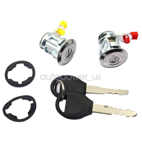 1pair Door Lock Cylinder With Key For Nissan Altima Gxe  Tta Foto 5