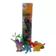 Dinossauro De Brinquedo Kit Coleção 8 Peças Dino Bonecos