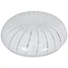 Plafón Redondo, Decorativo, 18w, 6500k, Led Volteck 46017 Color Blanco