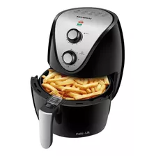 Fritadeira Elétrica Af-30-i Air Fryer Sem Óleo 3,5l Cor Preto E Inox Mondial 127v