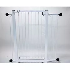 Grade De Proteção P/ Bebes Caes Porta Portão Cercado Cor Branco