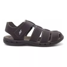 Sandalias Ojotas Hombre Liviana Cómodas C/velcro 10408