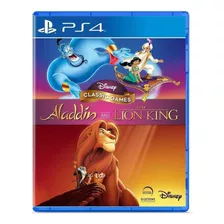 Disney Classic Games Aladdin E O Rei Leão Ps4 Usado