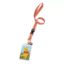 Loungefly Lanyard Porta Gafete Cordón De Tulipán Winnie Pooh