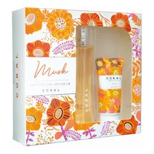 Coral Eau De Toalette Musk 100ml Body Lotion 70ml