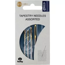 Tulip Big Eye Tapestry Needles-1 cada Tamaño 13, 14, 15 &