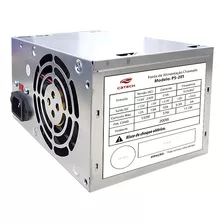 Fonte De Alimentação Para Computador C3plus 200w Pc C3tec