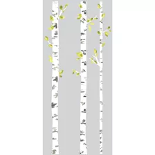 Roommates Rmk2662gm Birch Trees Peel And Stick Giant Wall De