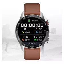 Melhor Smartwatch Digital Sk7 Com Gps Pulseira De Couro 