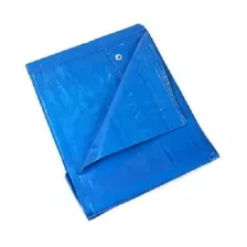 Lona Azul Impermeável Piscina Barraca Telhado 100g/m2 4x3m