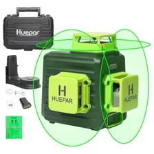 Nivel Laser Verde 12 Líneas 3d 360° Huepar B03cg Recargable