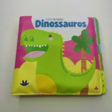 Livro De Banho Bebê Unicórnio Princesa Dinossauro Animais