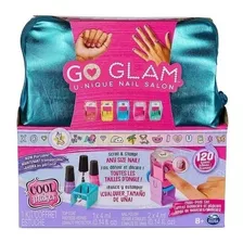 Go Glam Unique Nail Salon Kit Aplica Pintura Unhas Mãos Epés