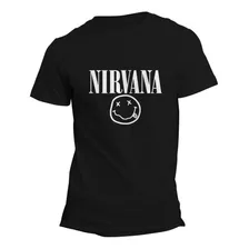 Playera Rock Nirvana. Aulto Y Niño