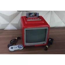 Tv 10 Polegadas Semp Av Original Super Nintendo Embutido 