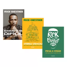 Kit Livro Escolha O Seu Difícil + Favela Venceu + Pega Visão