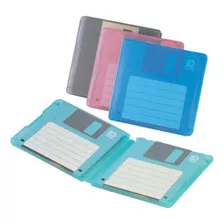 Porta Diskettes Aidata 3502 X4 Almacena Protege M/magneticos