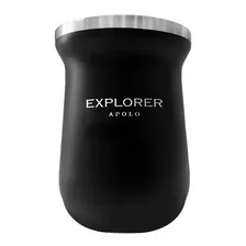 Mate Termico Explorer Clásico Acero Inoxidable 273 Ml Negro