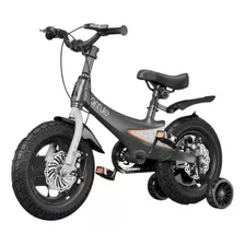 Bicicleta Infantil 5-8 Años Niño Aro 16 Lubabycas Gris