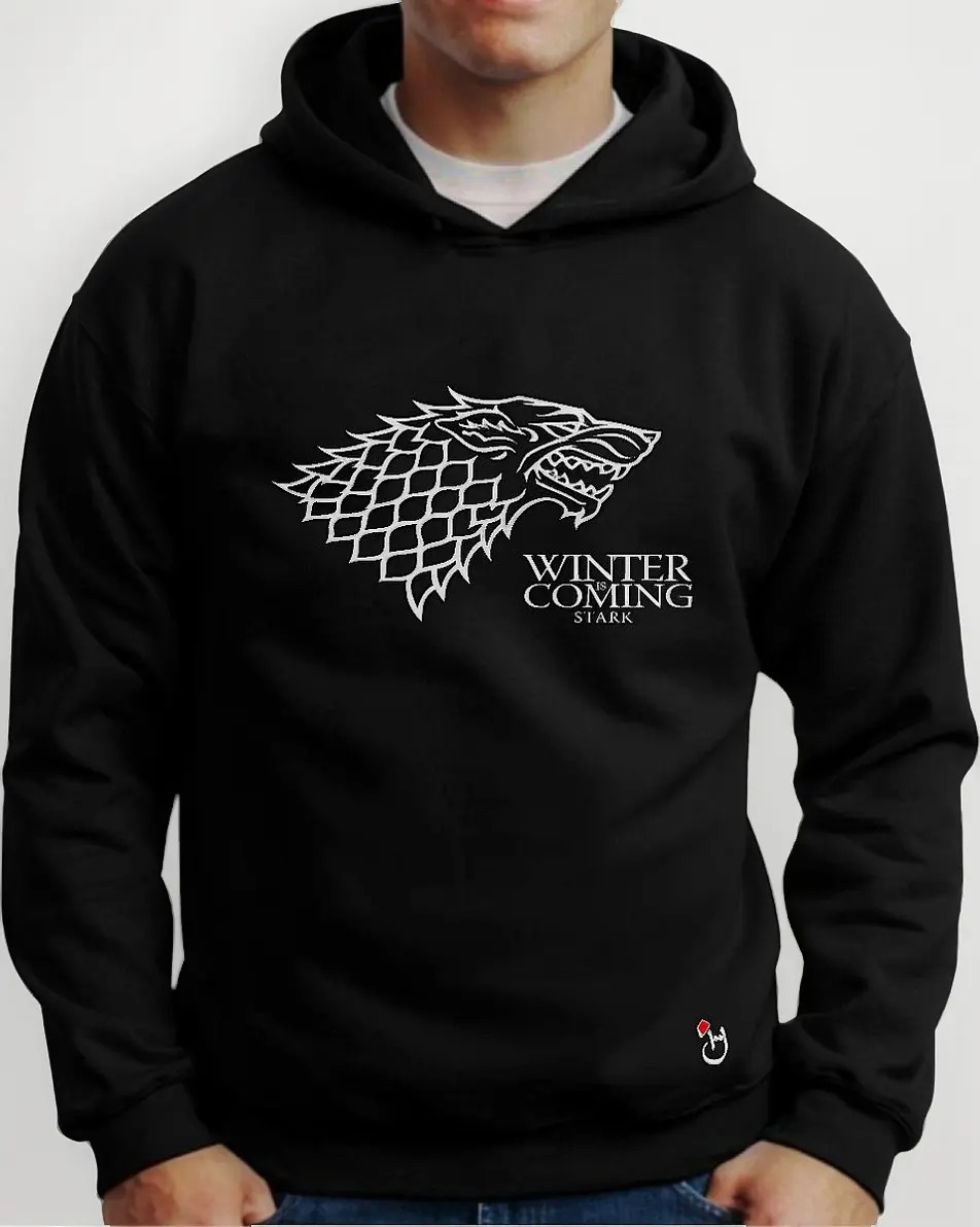 Buzo Canguro Frisa Premium. Game Of Thrones. Winter. Habibis