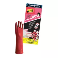 Guante Latex Caucho Ladyrose Protex Cal. 22 Domestico Hogar