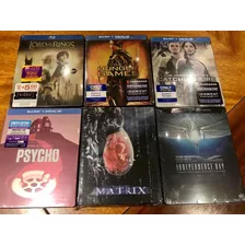 Bluray Nuevos Originales En Caja De Metal De Colección