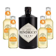 Pack Gin Hendricks 700ml + 4 Fentimans Tonic Water 250ml