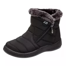 Botas De Neve Impermeáveis Para Mulheres No Inverno