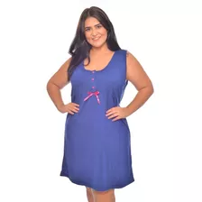 Camisola Regata Senhora Maternidade Amamentação Plus Size