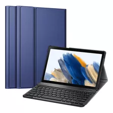 Funda Con Teclado Fintie / Para Galaxy Tab A8 10.5 / Navy